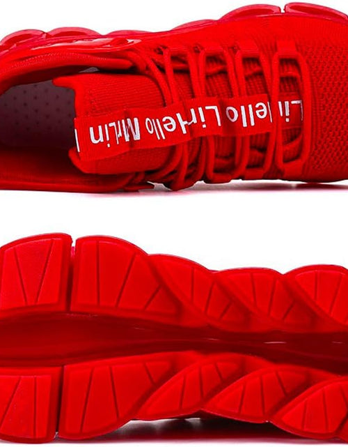 Load image into Gallery viewer, Men'S Running Shoes Non Slip Athletic Tennis Walking Blade Type Sneakers Hip Hop
