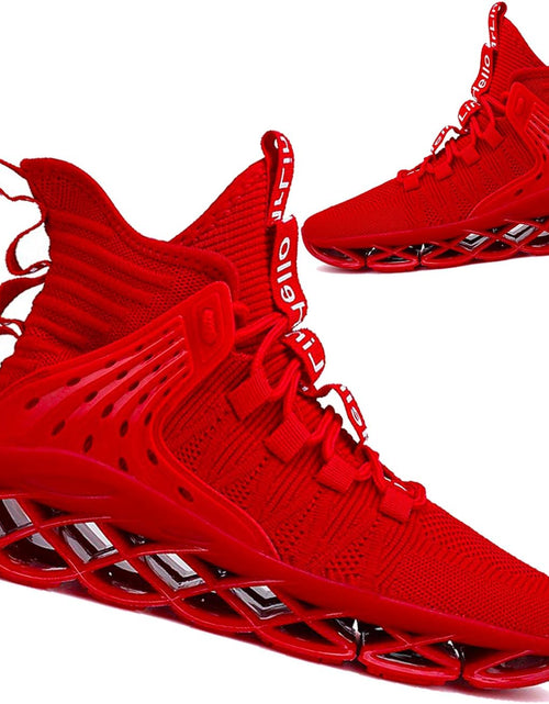 Load image into Gallery viewer, Men'S Running Shoes Non Slip Athletic Tennis Walking Blade Type Sneakers Hip Hop