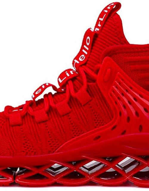 Load image into Gallery viewer, Men'S Running Shoes Non Slip Athletic Tennis Walking Blade Type Sneakers Hip Hop