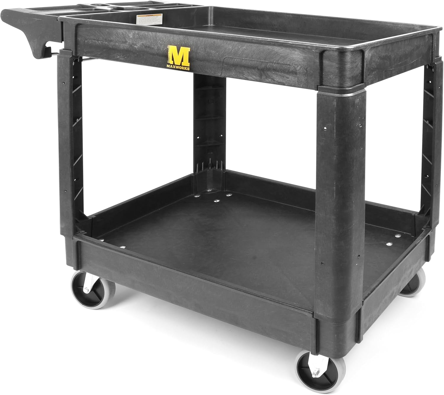 80855 500-Pound Service Cart with Two Trays (40" X 17" Overall Dimensions)