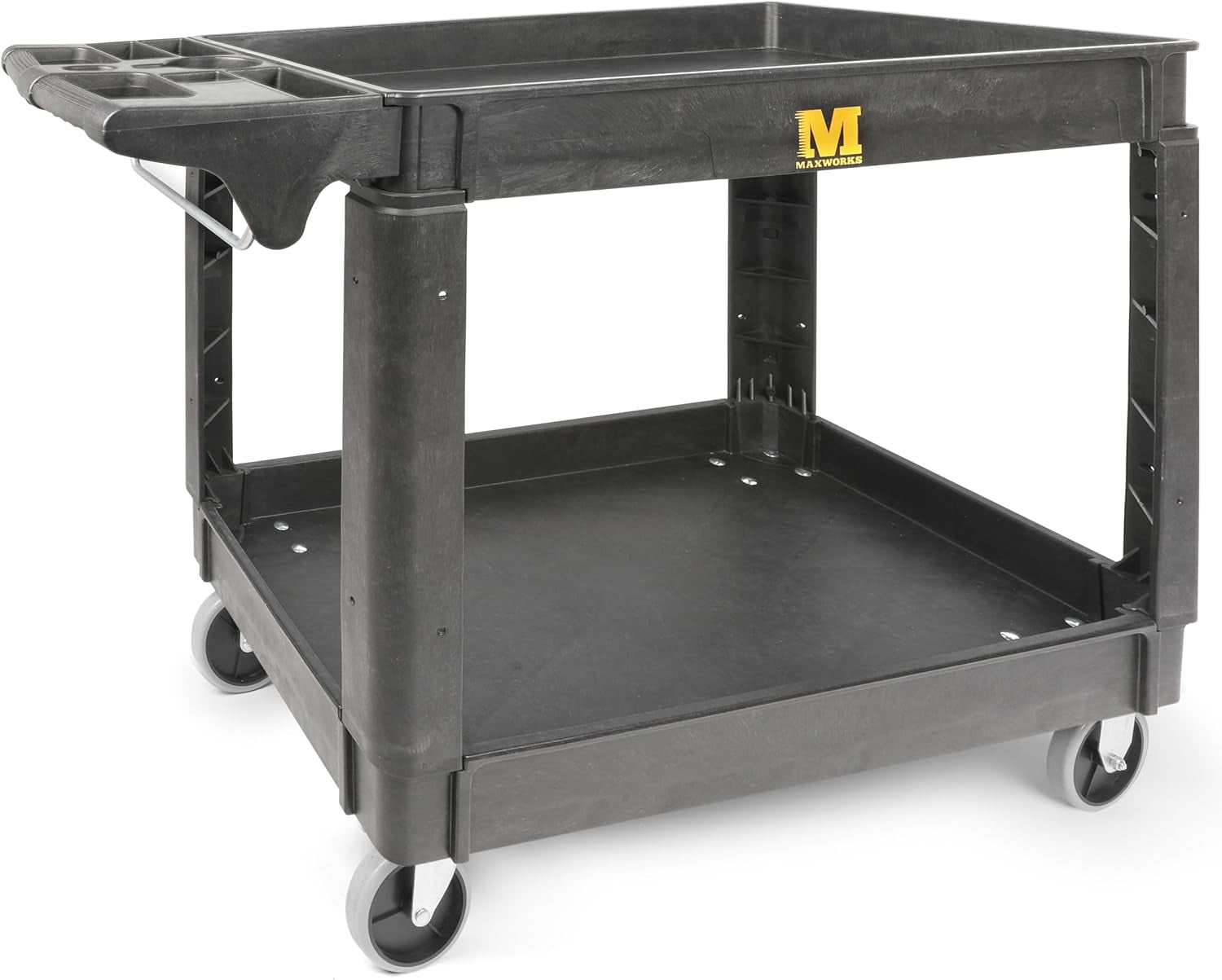 80855 500-Pound Service Cart with Two Trays (40" X 17" Overall Dimensions)