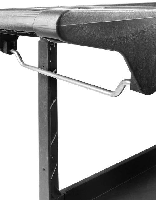 Load image into Gallery viewer, 80855 500-Pound Service Cart with Two Trays (40&quot; X 17&quot; Overall Dimensions)
